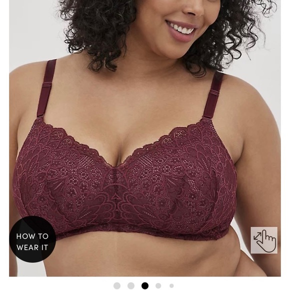 Torrid lightly lined everyday wire free bra - Picture 2 of 3
